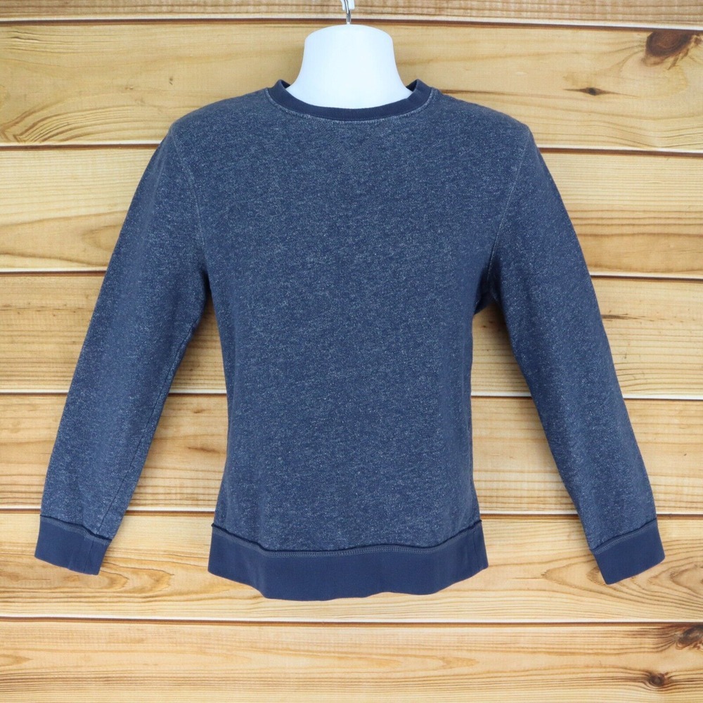 Urban Pipeline Crew Neck Sweater Mens S Blue Heathered Fleece Soft Long Sleeves